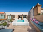 Piscina Mariposa con tumbonas GRE - Imagen 11
