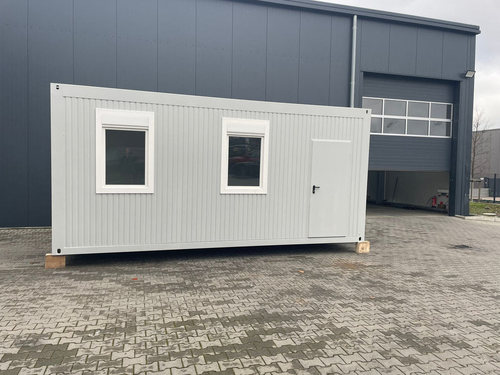 Contenedor de oficina 6,75×2,42 m – módulo prefabricado profesional de 16 m² - Imagen 3