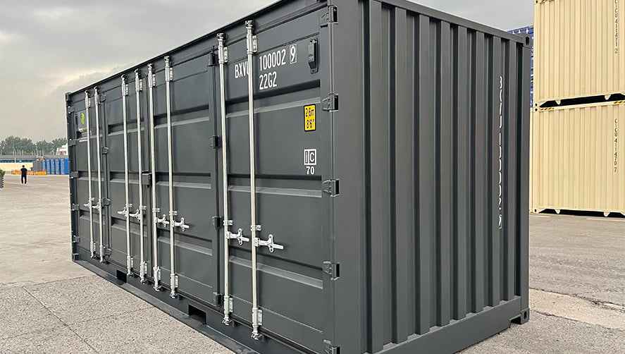 Contenedor marítimo High Cube de 20 pies Open Side (puertas laterales) - Imagen 2