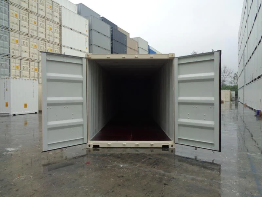 Contenedor marítimo estándar de 40 pies (Dry Van) color RAL 5109 - Imagen 3