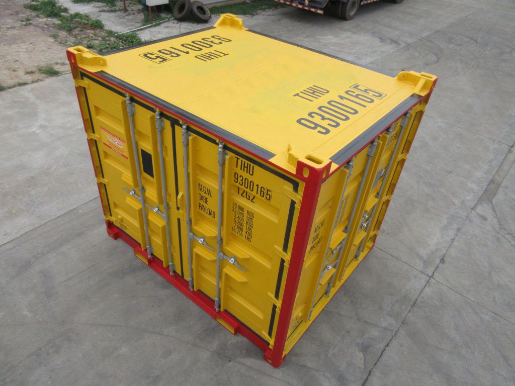Contenedor offshore DNV 2.7-1 de 10 pies con lateral abierto
