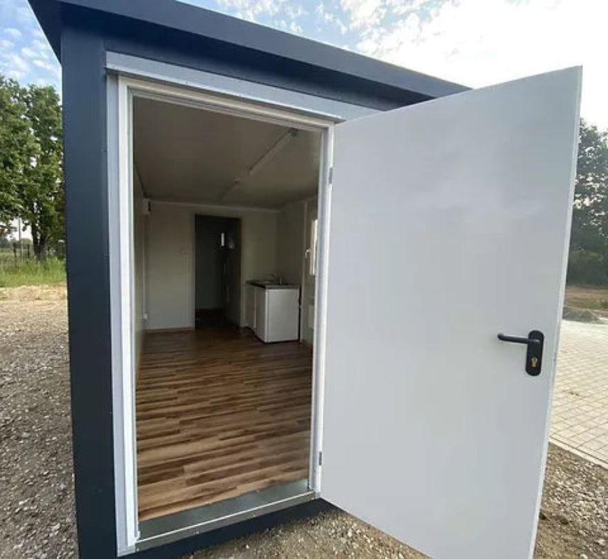 Contenedor oficina 6,00 x 2,40 con WC, ducha y cocina - Imagen 6