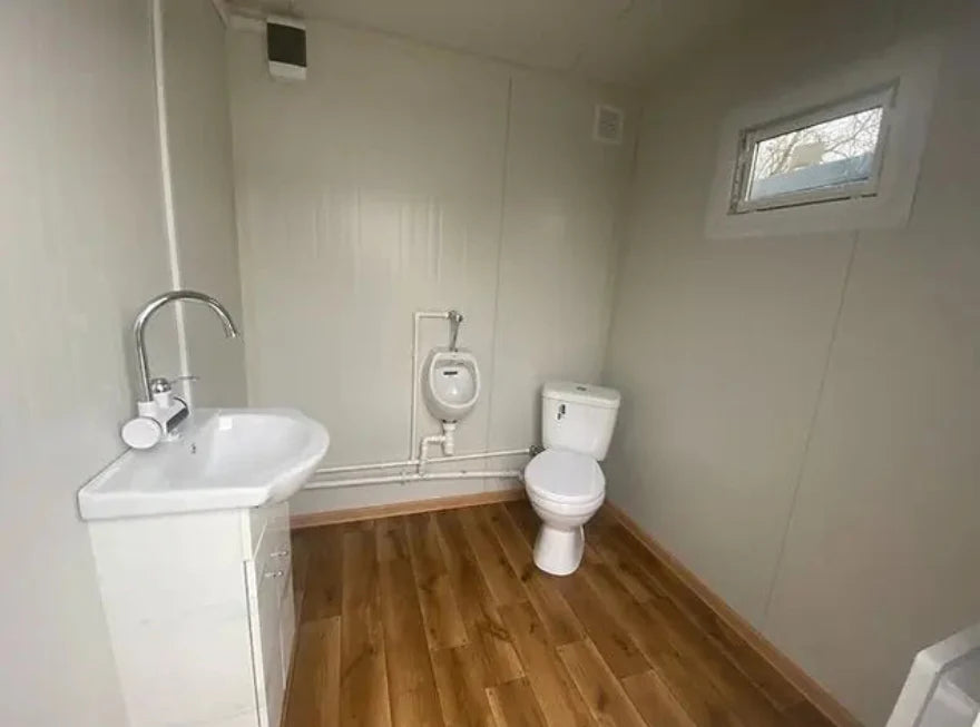 Contenedor sanitario WC con cabina doble - Imagen 8