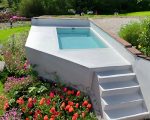 Piscina 4×2 elevada poliester prefabricada Candela - Imagen 6