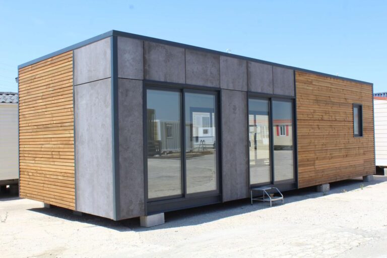 Módulo prefabricado KVIP diáfano 10,5x4 m