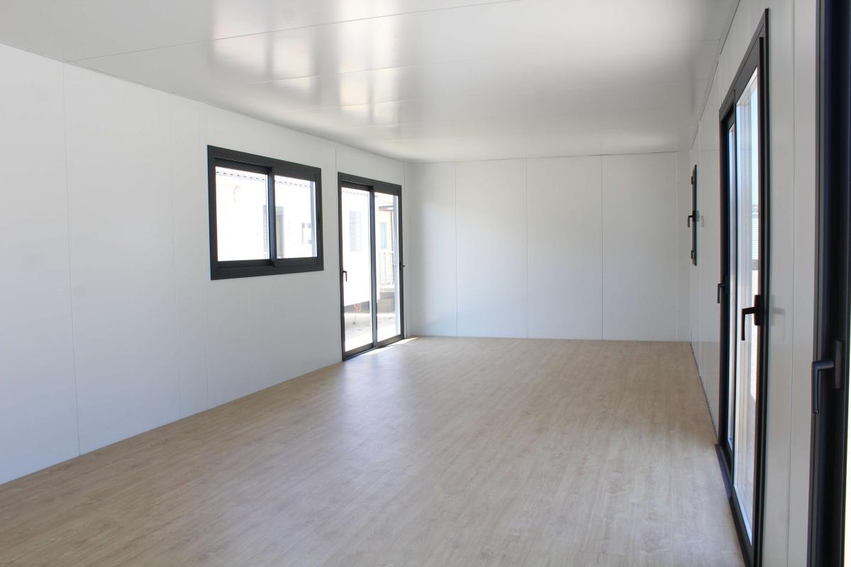 Módulo prefabricado KVIP diáfano 10,5x4 m - Imagen 6