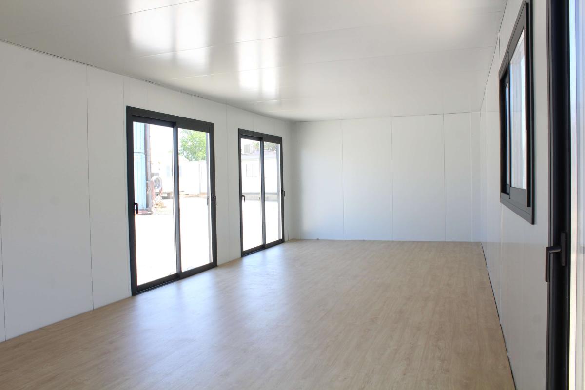 Módulo prefabricado KVIP diáfano 10,5x4 m - Imagen 8