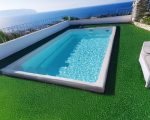 Piscina 4×2 elevada poliester prefabricada Candela - Imagen 7