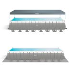 Piscina desmontable rectangular Ultra XTR Frame 10 metros con depuradora - Imagen 11